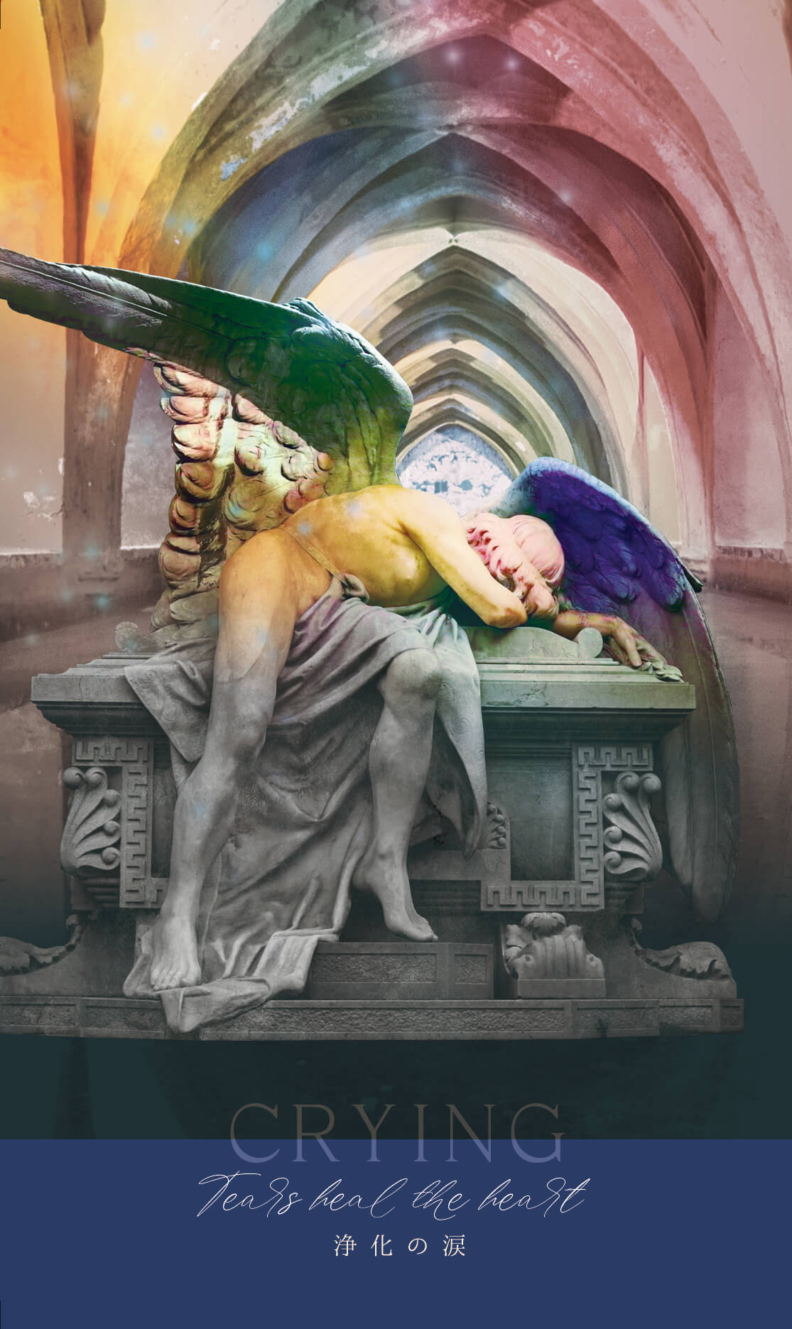  CRYING Tears heal the heart 浄化の涙 
